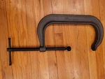 Westward 2HUK5 Forged C-clamp New 12" Opening And 6" Throat. Fixed Price $100.00.