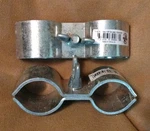 2 National Hardware N344-630 Zinc-plated Silver Steel Gate Pipe Clamp 0.38 In.. Fixed Price $18.00.