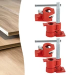 ( Pack ) 1/2" Gluing Pipe Clamp Set Heavy Duty Pro Woodworking Cast Iron. Fixed Price $25.94.