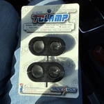 Made For You Products Double T-clamp Black 13/16 To 15/16 Pn 20-823211. Fixed Price $18.00.