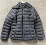 Time & Tru Kids Puffer Coat Gray 4/6 Detachable Hood Insulated. Fixed Price $35.00.