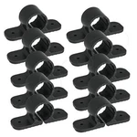 1/2INCH Plastic Pipe Clamp 2HOLE Mount Strap For 5/8" Od 10PACK Color May. Fixed Price $16.43.