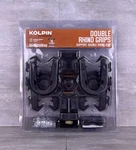 Kolpin 21505 Rhino Double Grips Black (pair) For Atv Racks New Package. Fixed Price $59.99.