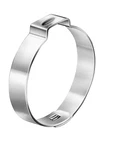 Oetiker 10500348 Zinc-plated Steel Hose Clamp With Mechanical Interlock, One Ear. Fixed Price $127.37.