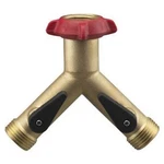 Nelson 855454-1001 Brass Dual Outlet Long-neck Industrial Hose Adapter. Fixed Price $41.14.