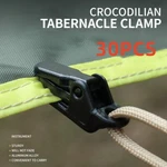 30PCS Reusable Tent Tarpaulin Clip Heavy Duty Clamp Buckle Camping Tool Set. Fixed Price $7.64.