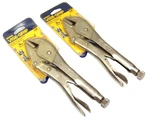 2 Pc 10" Locking Straight Jaw Vise-grip Heavy Duty Irwin Cr-v 10R. Fixed Price $38.97.