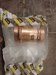 Viega Propress Copper Coupling With Stop X 2", 78072. Fixed Price $25.00.