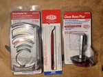 Reed Mfg Deburr, Reamer, And Chamfer Plumbing Set. Fixed Price $129.99.