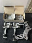 4 Leichtung Corner Aluminum 90 Clamps And Pony No. 9166 Degree. Fixed Price $20.00.