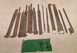 14 Antique Molding Plow Plane Cutting Irons Collectible Tool Lot Vintage P1. Fixed Price $99.99.