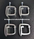 4 Truck Cap / Camper Shell Aluminum Mounting Clamps Api # KH1. Fixed Price $27.30.