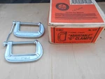 Adjustable Co. , Jorgensen No. 1430 3" C-clamps Usa New Lot Of 2. Fixed Price $19.99.