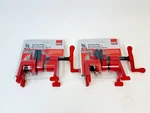 Lot Of 2 Bessey BPC-H34 3/4-INCH Style Pipe Clamp Red 19C750. Fixed Price $36.66.