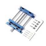 Upgrade Aluminum Bench Vise Clamp, High-precision Cnc Router Blue. Fixed Price $110.99.