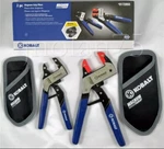 2 Pc Piece Kobalt Magnum Grip Self-adjusting Pliers Set With Holsters Robo. Fixed Price $60.00.