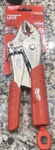 Milwaukee Torque Locking Pliers Cushion Grip Red Handle 48-22-3410. Fixed Price $20.97.