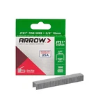 Arrow 276 JT21 Thin Wire Staples, 3/8" Leg, 7/16" Crown, 1000 Count. Fixed Price $5.80.