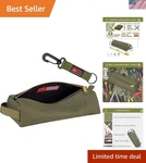 Multi-purpose Army Green Canvas Tool Bag Ideal For Diy And Motorcycle Gear. Fixed Price $47.83.