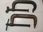 Vintage Jh Williams No. 408 And 508 Clamps. Fixed Price $60.00.