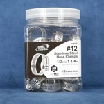 Ideal-tridon 30-PACK 1/2-IN To 1-1/4-IN Dia Stainless Steel Adjustable Clamp. Fixed Price $30.00.