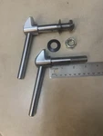 Set Of Bowl Clamp Hobart L800 And M802 Mixer 00-065922-00019 3INCH. Fixed Price $85.00.