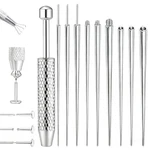 Piercing Taper Ball Grabber Tool 14G/16G/18G/20G Stainless Steel Tap.... Fixed Price $12.41.