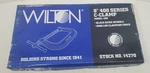 Wilton 14270 400 Series 8-1/4" Drop Forged Steel C-clamp. Fixed Price $75.95.