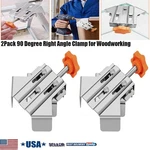 2PCS T-shaped Right Angle Multi Woodworking 90 Corner Clamping Tool. Fixed Price $19.82.