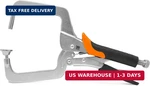 Wen CL436R 4-INCH Right Angle Clamp For Woodworking And Pocket Hole Joinery. Fixed Price $31.89.