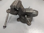 Wilton 1740 Mechanics Bench Vise 4" Jaw Full Swivel Base Pipe Made Usavintage. Fixed Price $425.00.