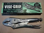 Vise-grip Petersen No. 7CR 7" Vintage Rare Box Never Used L K At Teeth Nice. Fixed Price $59.95.