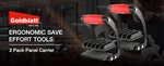 Goldblatt 2PK Panel Carrier Plywood Lifting Tool Drywall Carrying Soft-grip. Fixed Price $49.99.