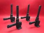 Lot Of 4 De-sta-co 207-S Vertical Handle Hold Down Toggle Clamps Jig Welding. Fixed Price $37.95.
