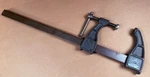 Rare Vintage Sears Craftsman Usa 6662-70 12" Bar Clamp. Fixed Price $34.99.