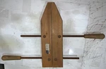 Vintage Sears Craftsman 14" Parallel Jaw Wood Clamps Set Of 2. Fixed Price $21.95.