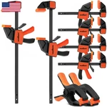 Horusdy 8-PACK Bar Clamps For 12 And 6. Fixed Price $55.01.