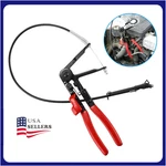 2FT For Fuel Oil Water Hose Auto Tool Flexible Wire Long Reach Clamp Pliers. Fixed Price $14.99.