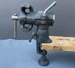 Rare Vintage Rotating Double Jaws Clamp On Bench Vise Gunsmith Watchmaker -japan. Fixed Price $195.00.