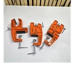 Wavecuer 3-PIECE In Jaw Angle Clamps, Metal, Orange (mpn 2006215). Fixed Price $50.00.