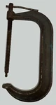 Wilton 412 Drop Forged Steel Square Throat Pattern C-clamp. Fixed Price $100.00.