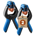 Spring Clamps Pair Easy Squeeze Woodworking Nylon Hand Rockler 57823 Small Bandy. Fixed Price $28.99.