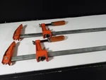 Lot Of Jorgensen #3724 Bar Clamps, Wood Handles 3701 3703 Working. Fixed Price $52.95.
