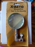 Vtg. X-acto 7525 Magnifier For X-tra Hands Factory Sealed. Fixed Price $12.95.