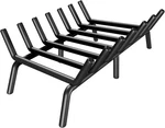 Fireplace Grate 27 Inch Bar Log Steel Indoor Pit Wood Stove Us. Fixed Price $115.49.