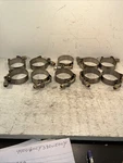 10-NEW Dixon/voss T4375200S Stainless Steel Hydraulic Hose T-bolt Clamp. Fixed Price $68.80.