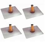Kraft Tool Co. PL512PF In. X Aluminum Hawk With Proform Handle, 4-PACK. Fixed Price $39.99.