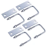 4 Pack Leaf Spring Kit With 3" Clamps For Silver. Fixed Price $45.24.