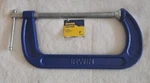 New Irwin Quick-grip C-clamp, 8-INCH 1500 Lbs. Clamping Force (1901236). Fixed Price $15.00.