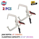 2PK Right Angle Pocket Hole Clamps For Cabinet Drawer Shelf Install Woodworking. Fixed Price $71.19.